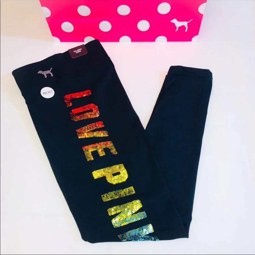 Victoria Secret Pink Bling Leggings